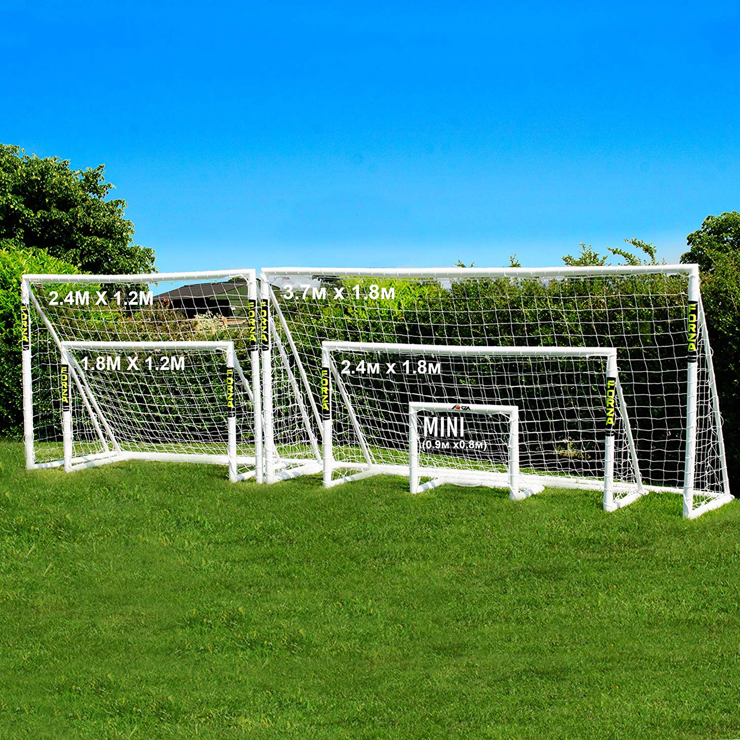 Cage de foot et mini-buts de jardin ⇒ Comparatif et meilleurs en 2024